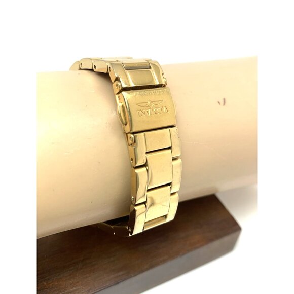 Invicta Women's Watch Bolt 31996 Quartz Mother of Pearl Gold Steel 35mm Case - Picture 10 of 14